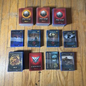 XenoShyft Onslaught Kickstarter Foil Card Pack & Wave 1-3 Hive Cinderkin Lot